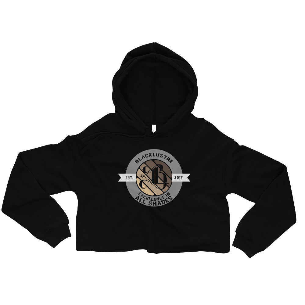 Excellence In All Shades Women's Crop Hoodie