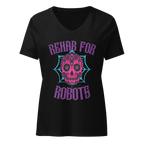RfR Dia de los Muertos Women’s relaxed v-neck t-shirt