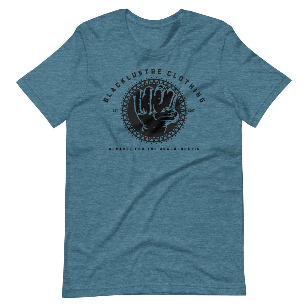 BLACKLUSTRE® For The Unapologetic Heathered Men's/Unisex T-Shirt