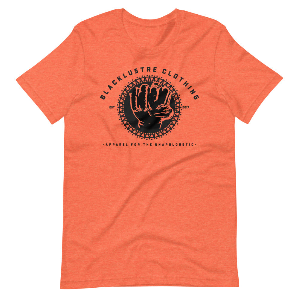 BLACKLUSTRE® For The Unapologetic Heathered Men's/Unisex T-Shirt