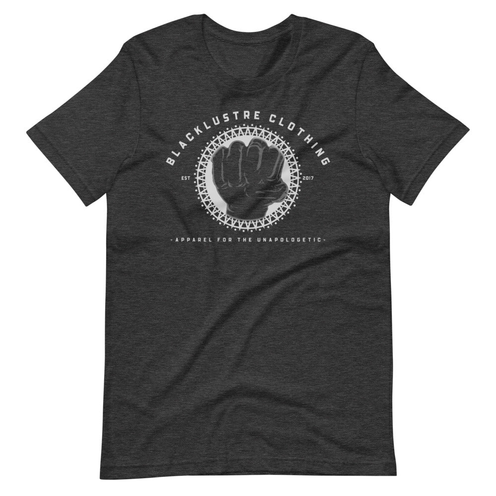 BLACKLUSTRE® For The Unapologetic Heathered Men's/Unisex T-Shirt
