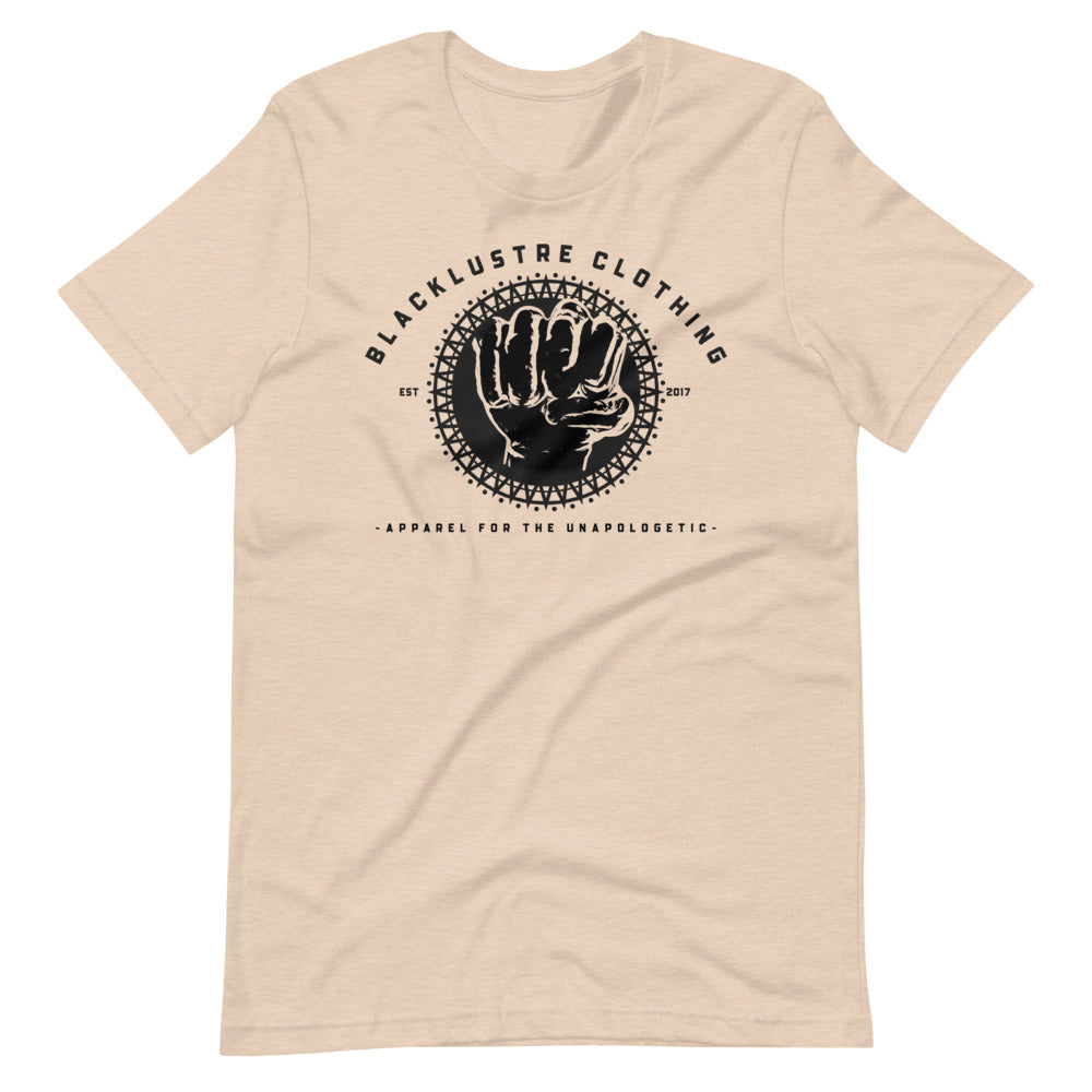 BLACKLUSTRE® For The Unapologetic Heathered Men's/Unisex T-Shirt