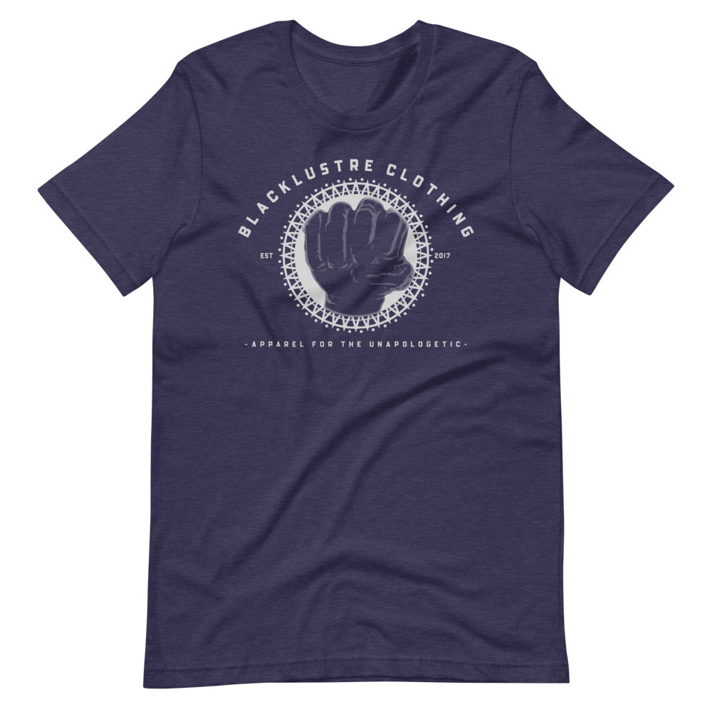 BLACKLUSTRE® For The Unapologetic Heathered Men's/Unisex T-Shirt