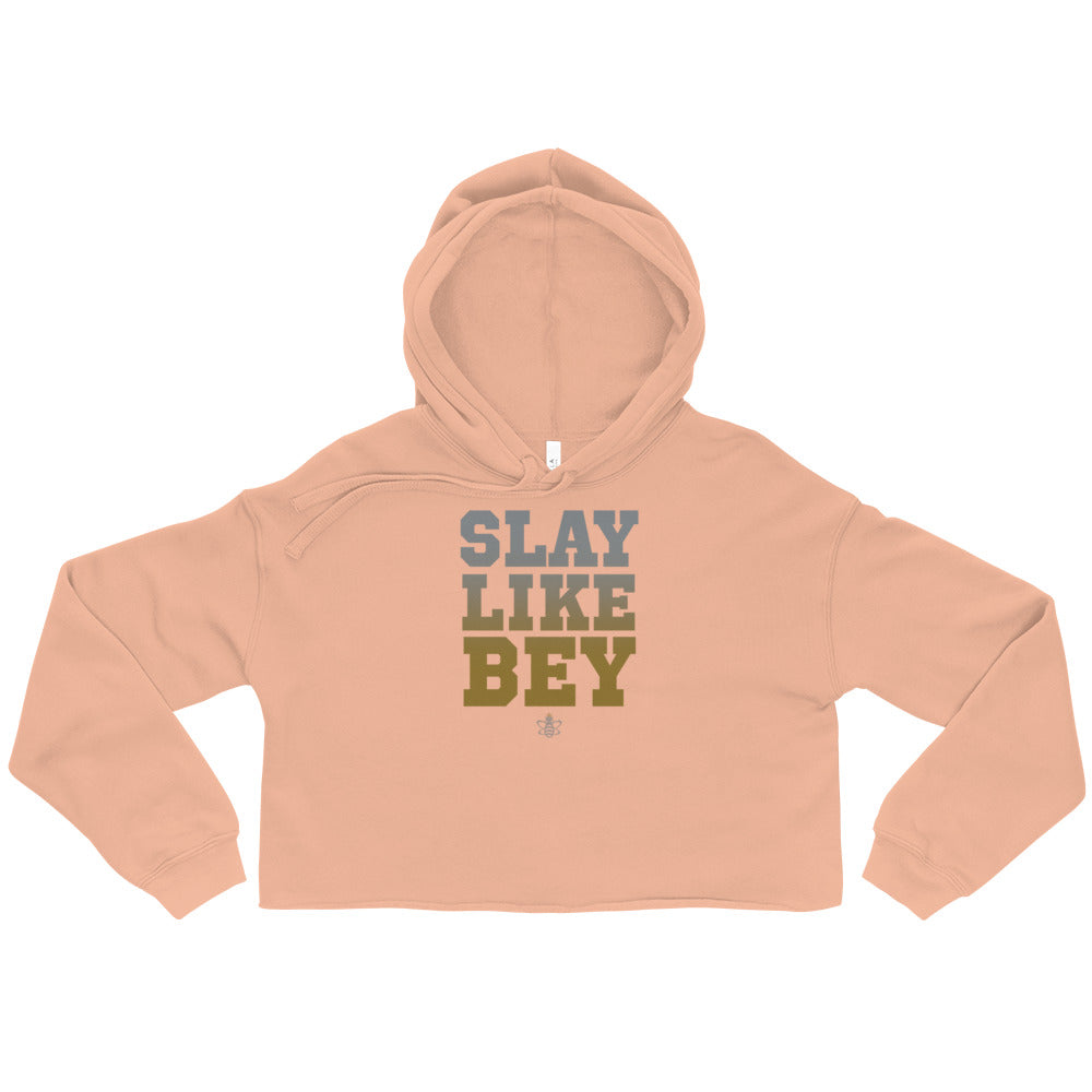 Slay Like Bey Crop Hoodie