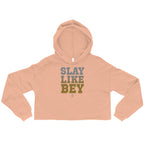 Slay Like Bey Crop Hoodie