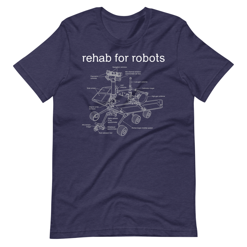 Rehab for Robots "Rover" Short-Sleeve Unisex T-Shirt
